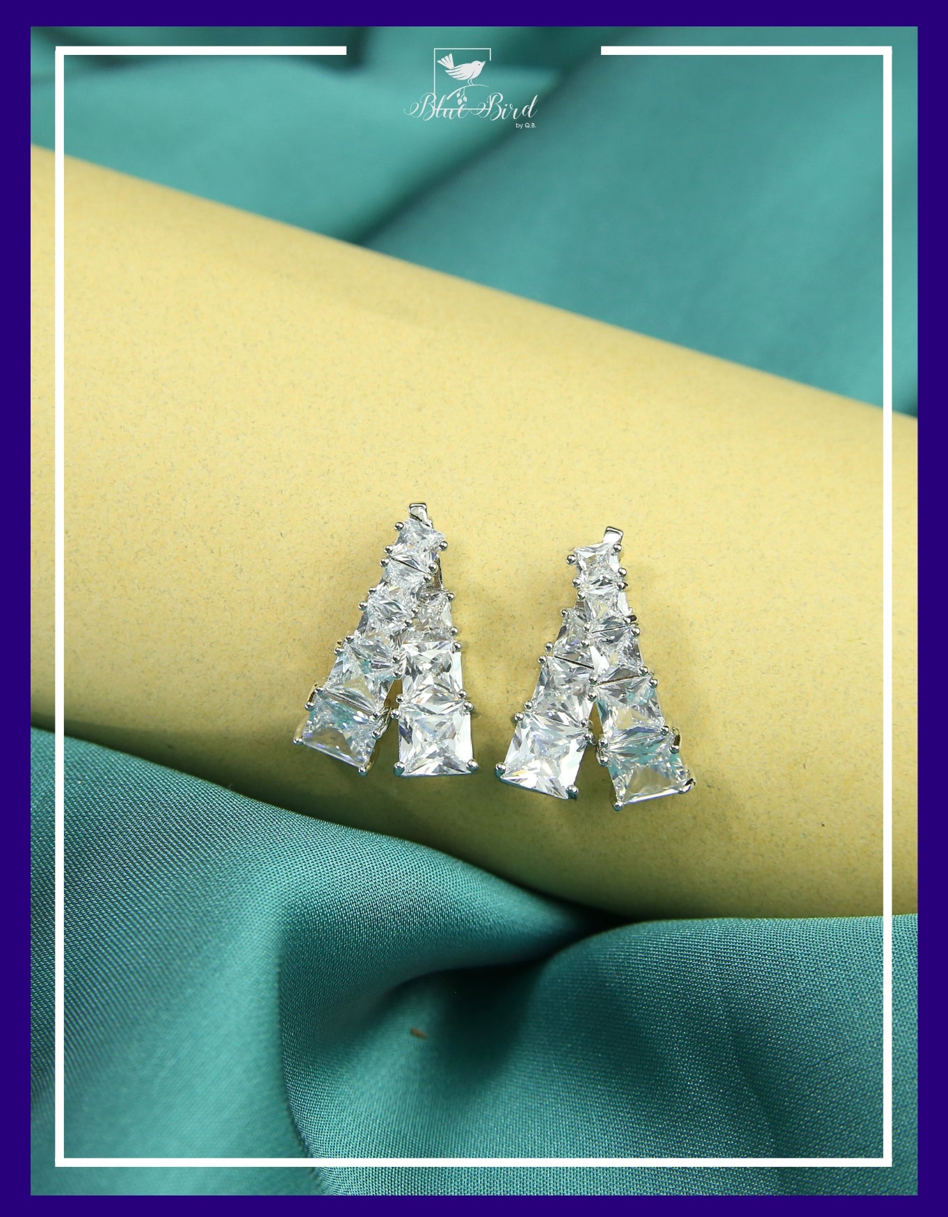 Trending Blue Bird Ear-Studs Collection